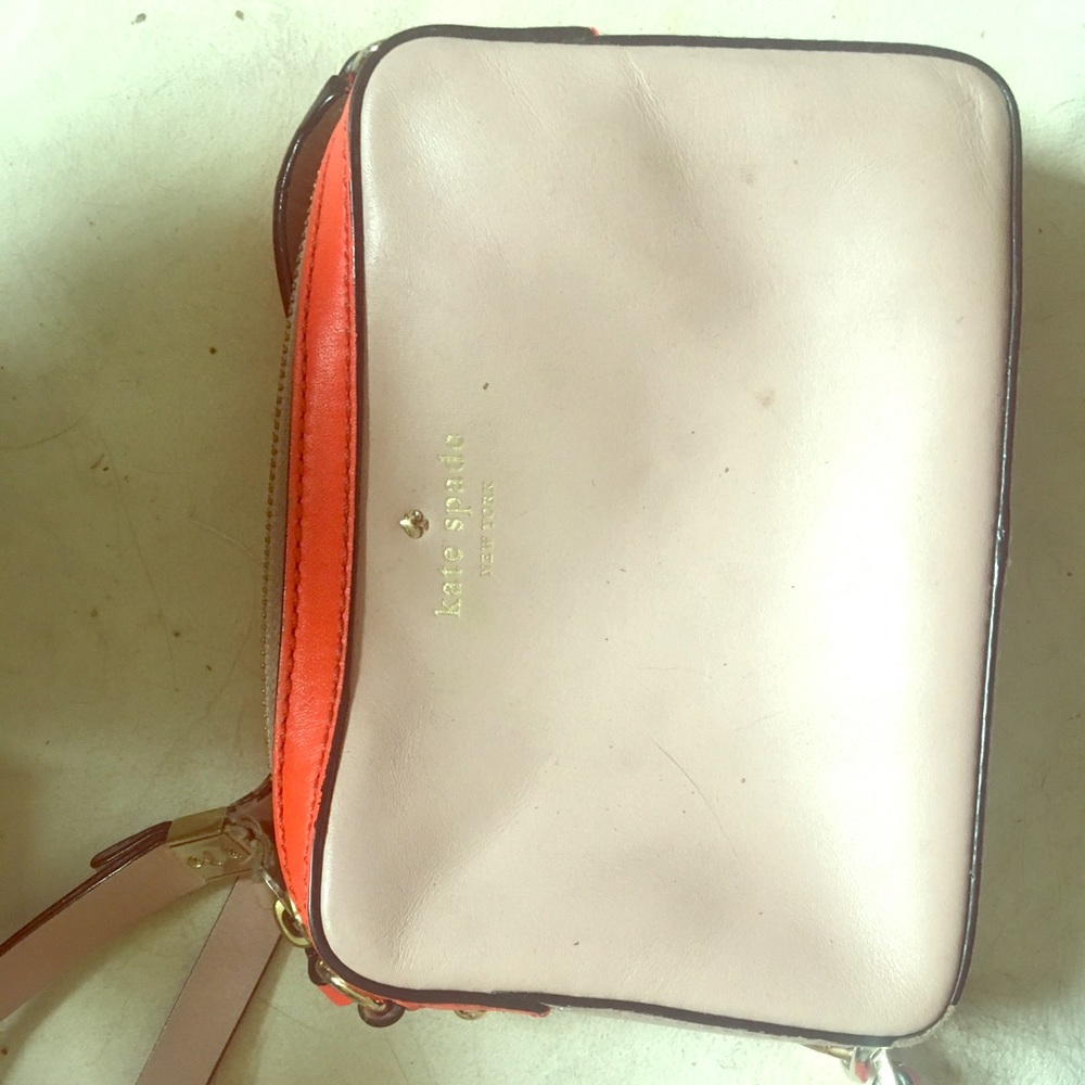 Kate Spade cross body bag in light pink